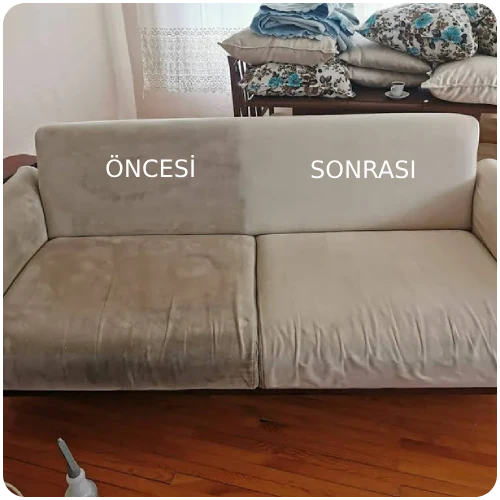 Yerinde Koltuk Yıkama Örneği